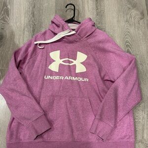 Pink Under Armour Hoodie Size XL